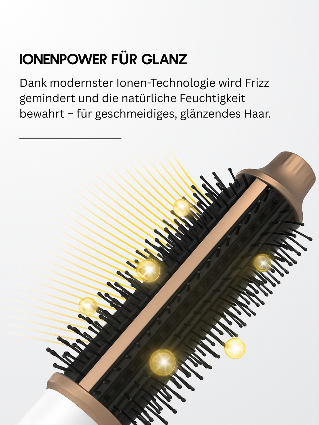 Rundbürstenföhn für Volumen & Styling