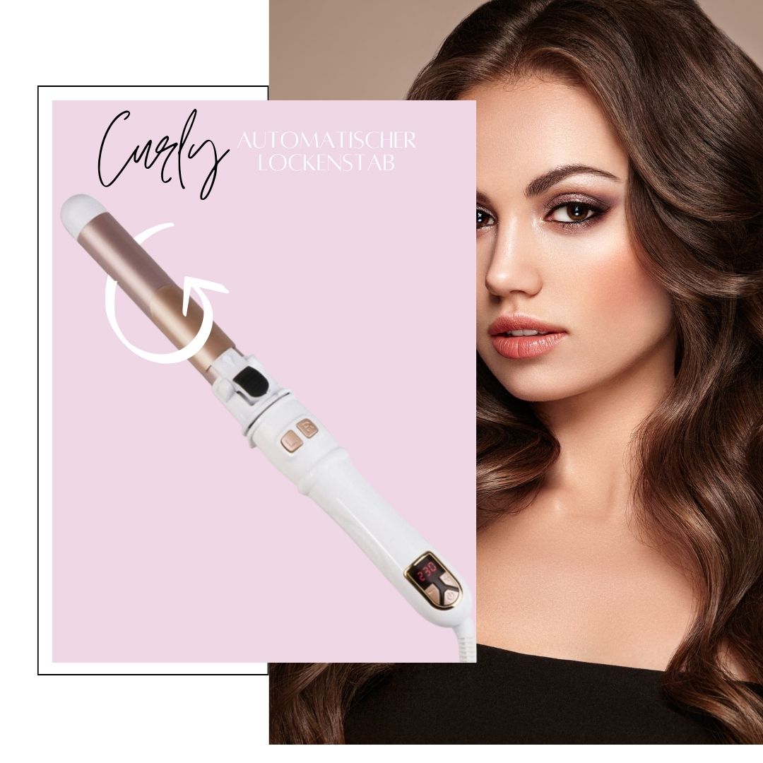 Stunning Curly Airstyler Image Illustration Stunning Curly Airstyler Image Illustration
