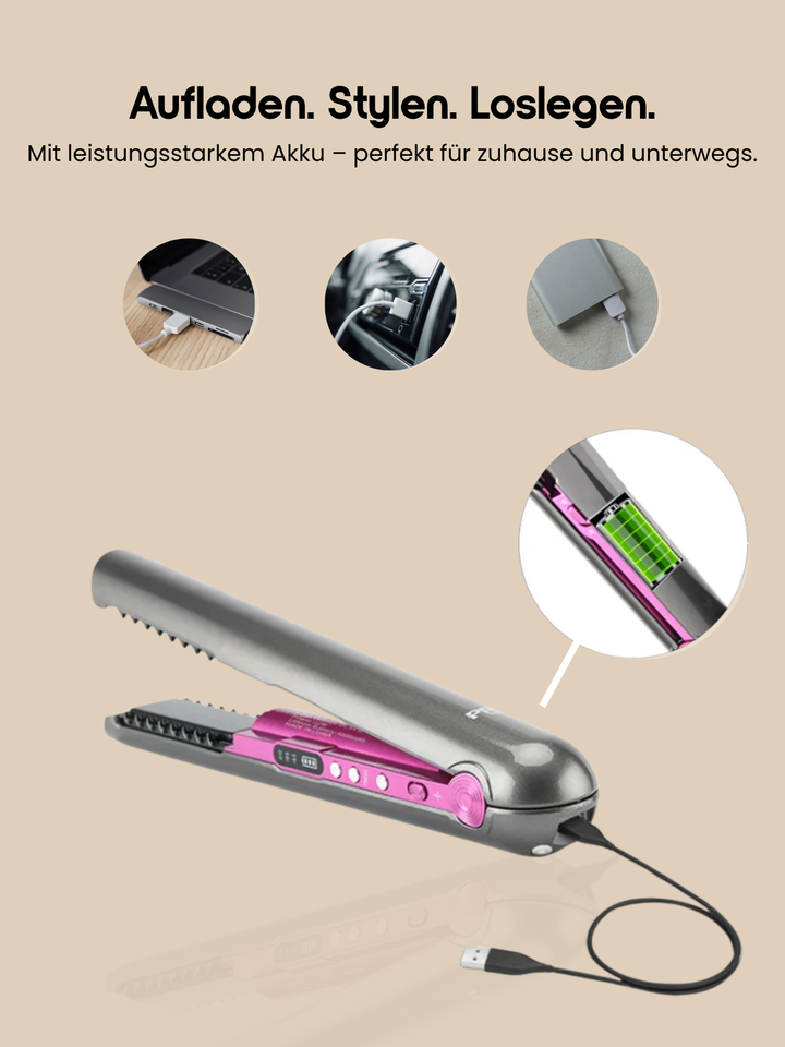 SuperStraight™ - Kabelloser Haarglätter