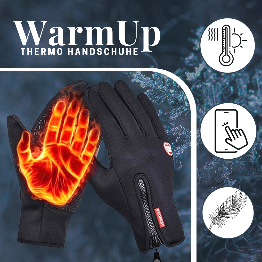 klimatherm handschuhe WarmUp-Thermo Handschuhe, Touchscreen,Winterhandschuh,Fahrradhandschuh – Neded