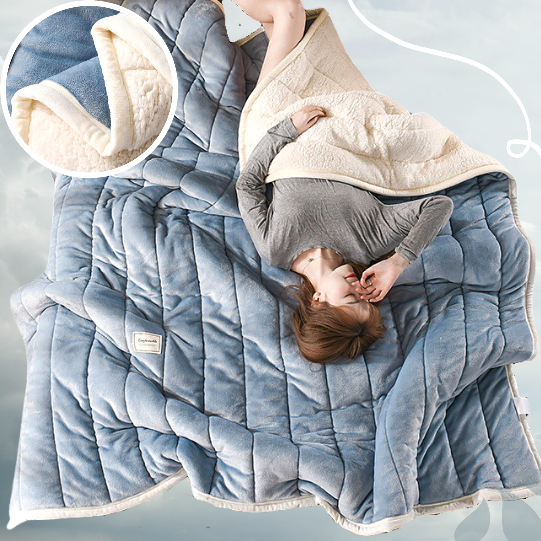 Kuscheldecke, Flauschige Decke für den Winter,Warme Decke,Fleece decke – Neded