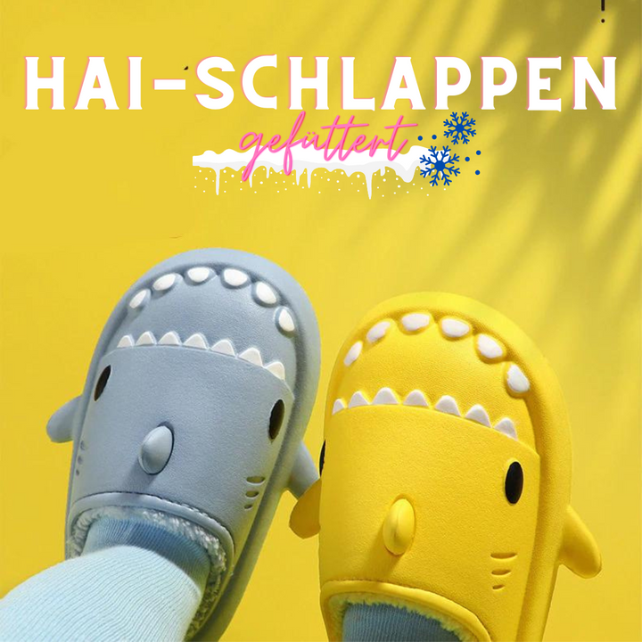 Hai-Schlappen 2.0 - gefüttert